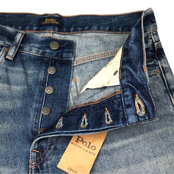 Polo Ralph Lauren High Rise Beaded Jeans - Picture 6 of 11